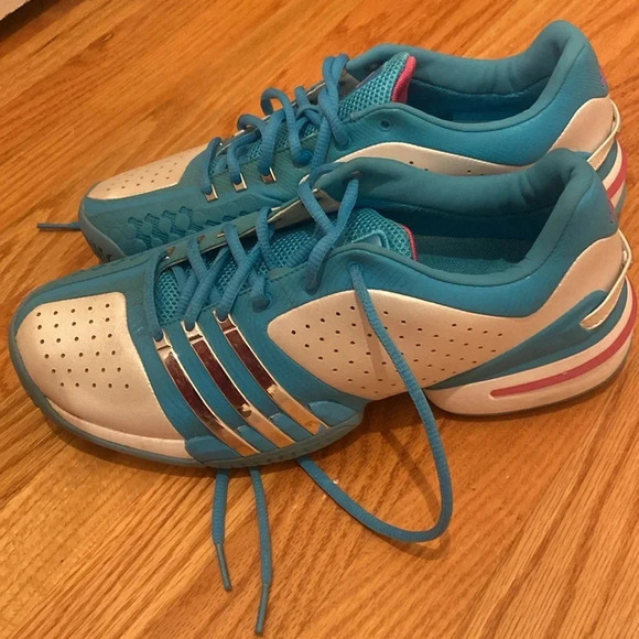 adidas womens barricade shoe - size 9.5 - Picture 2 of 5